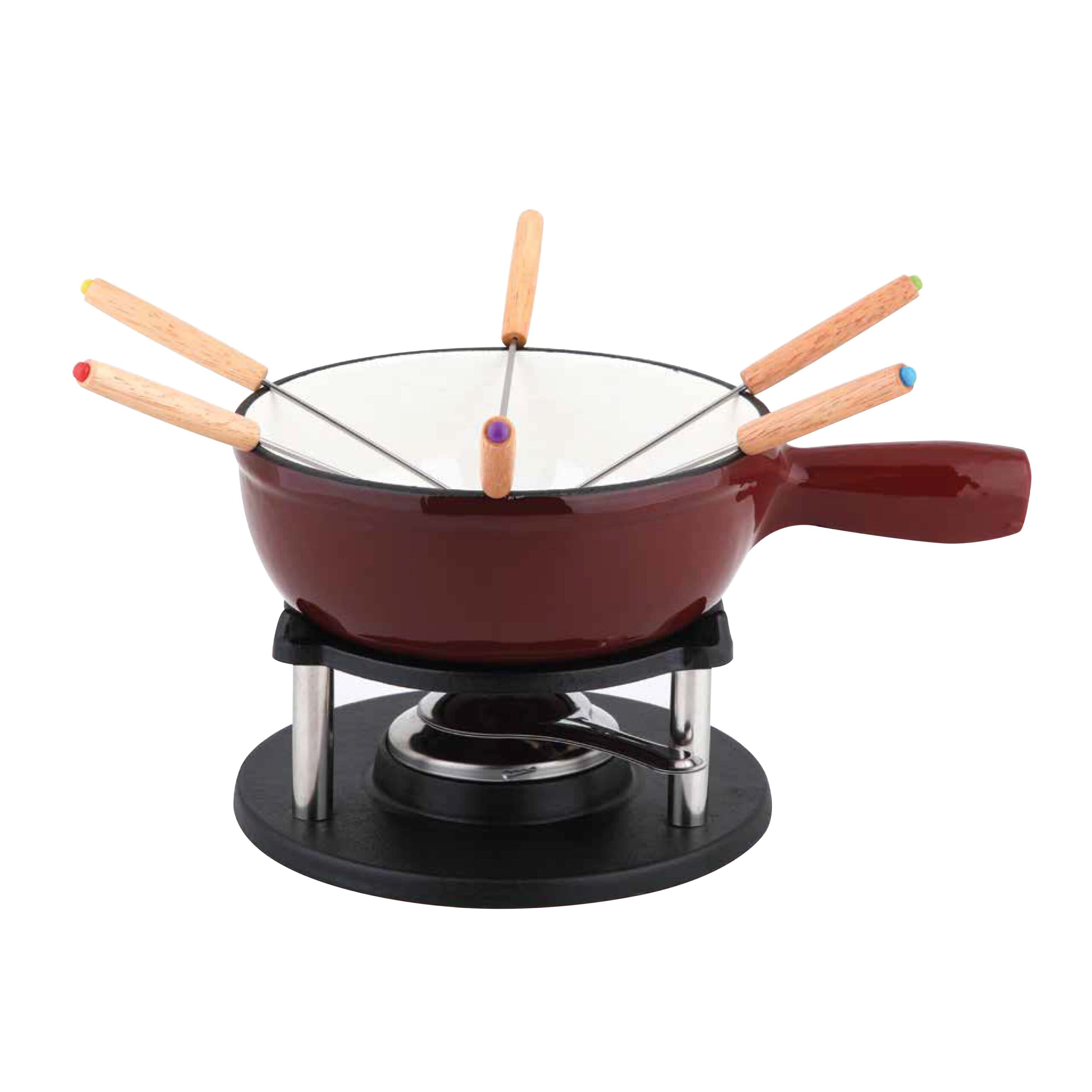 Set Fondue Alpen Red, fonta, 21 cm, 4.8 kg