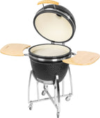 Grătar Ceramic Pro Kamado Dave Egg 23 Negru