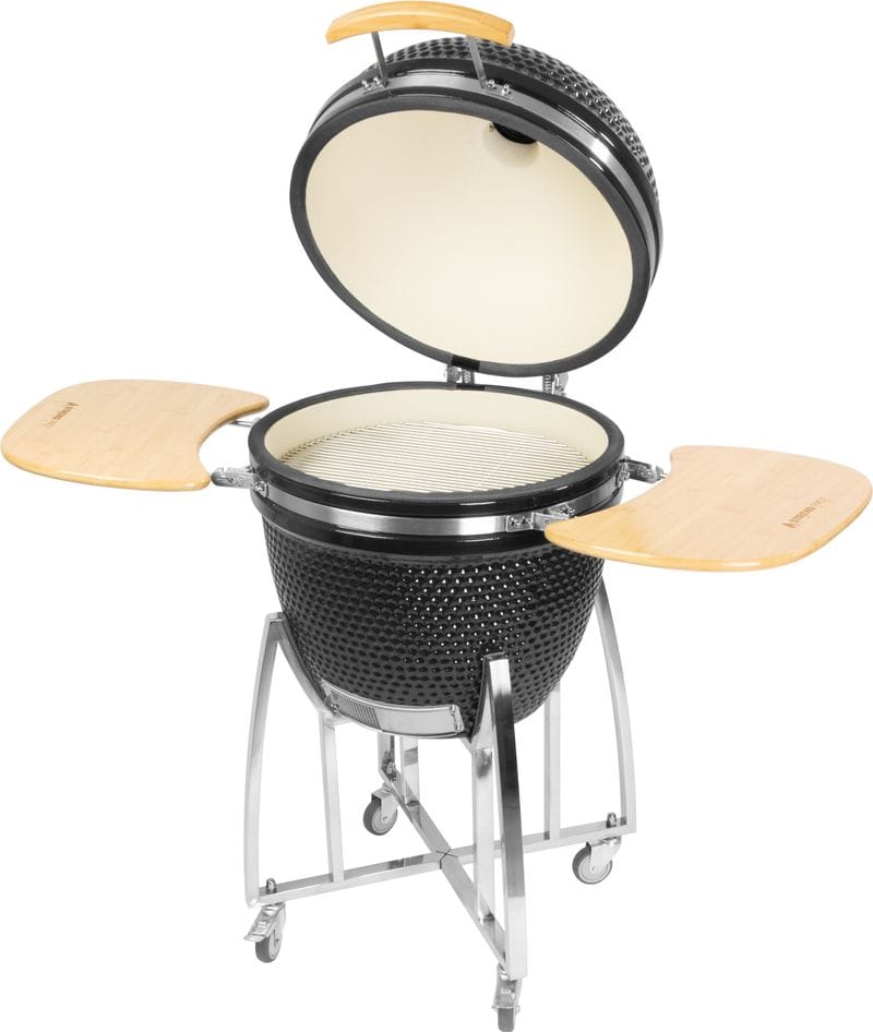 Grătar Ceramic Pro Kamado Dave Egg 23 Negru