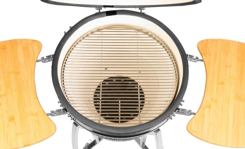 Grătar Ceramic Pro Kamado Dave Egg 23 Negru