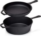 Cratita dubla cu capac IT-14792 27.5 cm