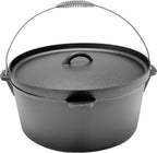 Ceaun fonta cu capac 8 litri + accesorii incluse HIT