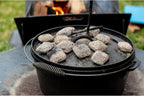 Ceaun fonta cu capac 4 litri duch oven