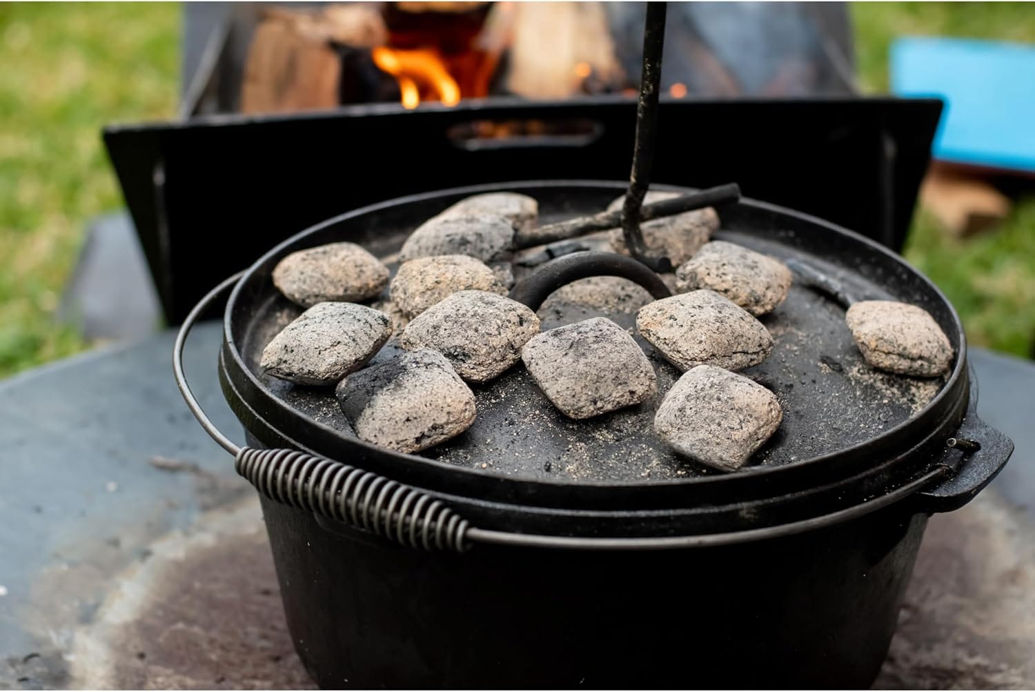 Ceaun fonta cu capac 4 litri duch oven