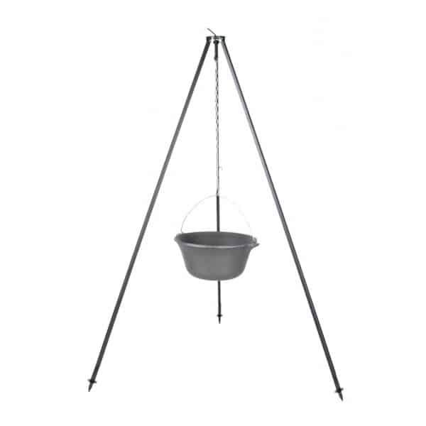 Ceaun din fonta 10.8 l + trepied