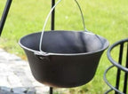 Set Sobă inox Ø 39 cm + Ceaun fontă 22 litri