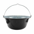Ceaun din metal emailat de 10 litri