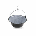 Ceaun din metal emailat de 16 litri