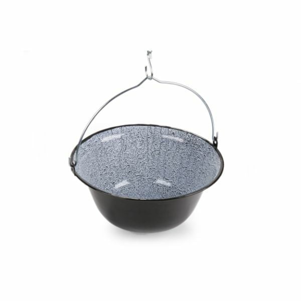 Ceaun din metal emailat de 8 litri