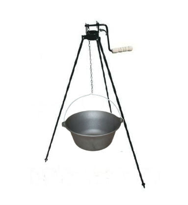 Ceaun fonta natur 7.2 l + trepied rola