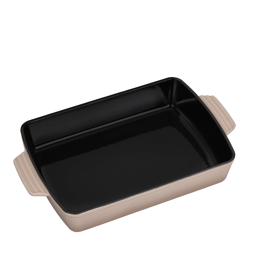 Tavă de cuptor emailata Cappuccino 33 x 23 x 7 cm