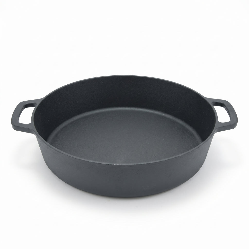 Cratita din fonta pura  50x9 cm - 12 l