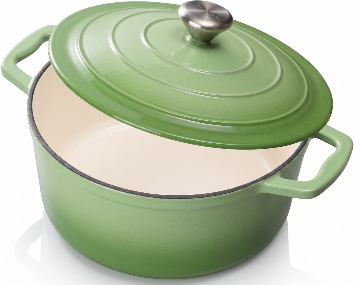 Set oale fonta emailata 2.8 l  si 5 l pistachio