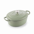 Oala fonta emailata 7.7 litri CS-verde pistachio