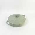 Cratiță din fontă  Verde Pistachio – 28 cm