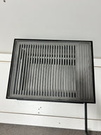 Gratar reglabil 60x45 cm din otel si fonta