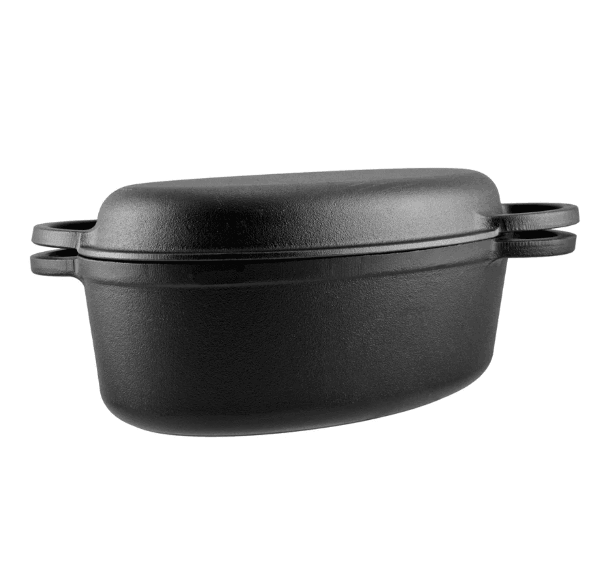 Oala ovala fonta 2 in 1 pura 6.5 litri