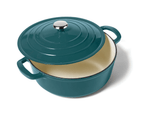 Set oală de 2,8 L cu capac + Cratiță cu mâner 1,9 L Azur