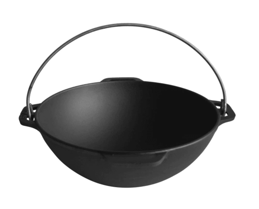 WOK tataresc din fonta capacitate 12 litri