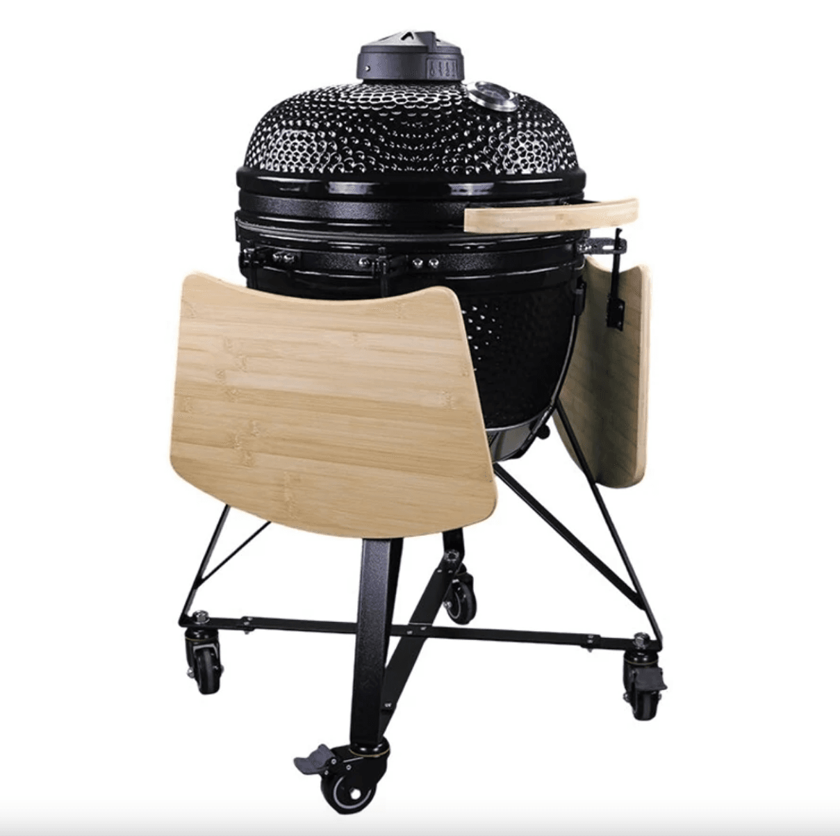 Grătar Ceramic Kamado Dave Negru M 20 inch
