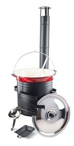 Soba + ceaun de fonta emailata 10.8 l