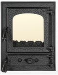 Usa de semineu Rustic mic