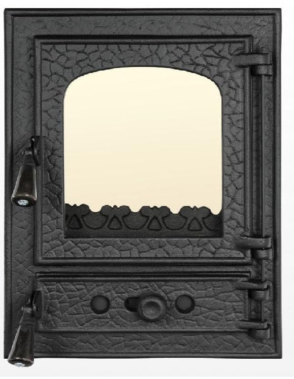 Usa de semineu Rustic mic