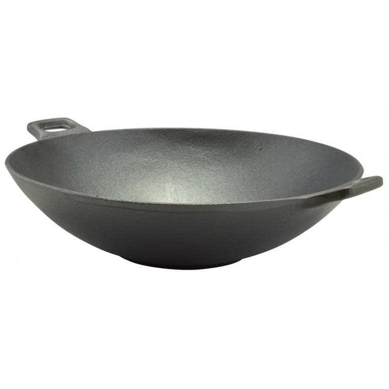 Wok din fonta 36.5 cm