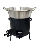 Cazan inox 70 l + soba