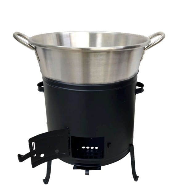 Cazan inox 70 l + soba