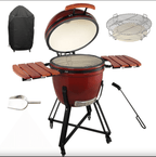Grătar Ceramic Kamado Dave Bordo Premium Line 60 cm