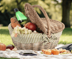 Coș de Picnic din Nuiele Naturale