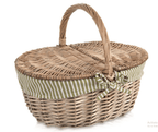 Coș de Picnic din Nuiele Naturale