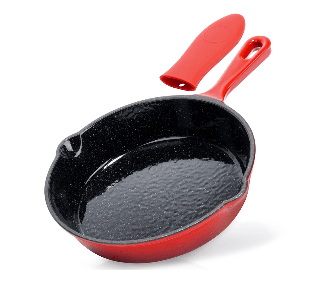 Tigaie din fonta emailata Rosso 20 cm